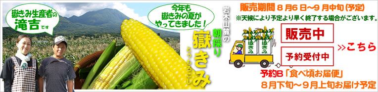 嶽きみ予約