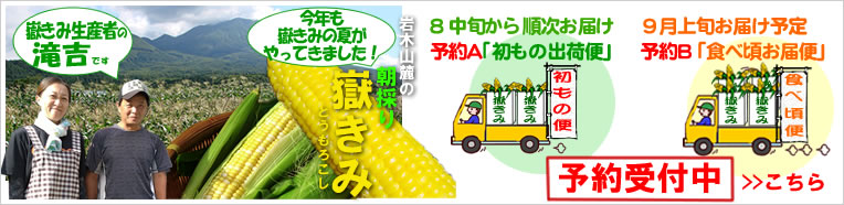 嶽きみ予約