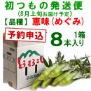 【予約A】嶽きみ「初もの発送便」(品種・恵味)[8本入]